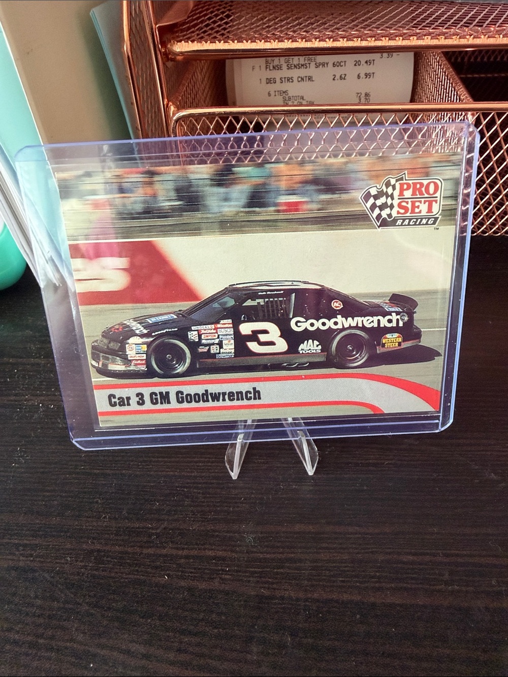 Car 3 GM Goodwrench Collectible Card - Black